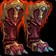 Dread Sentinel's Crimson Greatboots