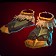 Crafted Dreadful Gladiator's Leather Footguards of Meditation