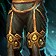 Crafted Dreadful Gladiator's Ornamented Legplates